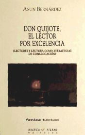 Portada de Don Quijote, el lector por excelencia