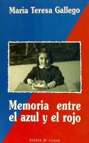 Portada de Memoria entre el azul y el rojo