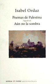 Portada de Poemas de Palestina seguido de Aún no la sombra
