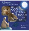 I Love You to the Moon and Back Book and Bear Set