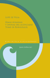 Portada de LOPE DE VEGA RIMAS HUMANAS Y DIVINAS DEL LICENCIADO TOME DE BURGUILLOS