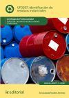 Identificaci&oacute;n De Residuos Industriales. Seag0108 - Gesti&oacute;n De Residuos Urbanos E Industriales