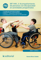 Portada de Acompañamiento de personas con discapacidad en actividades programadas. SSCE0111 - Promoción e intervención socioeducativa con personas con discapacidad
