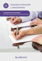 Portada de Administración de servicios de internet. Guía para el docente y solucionarios