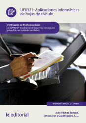 Portada de Aplicaciones informáticas de hojas de cálculo. ADGN0210 - Mediación de seguros y reaseguros privados y actividades auxiliares