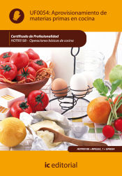 Portada de Aprovisionamiento de materias primas en cocina. hotr0108 - operaciones básicas de cocina