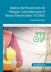 Portada de Básico de Prevención de Riesgos Laborales para el Sector Electricidad. FCOS02