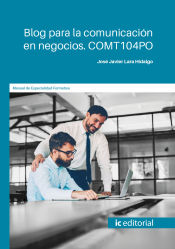 Portada de Blog para la comunicación en negocios. COMT104PO