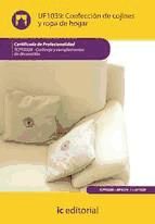 Portada de Confección de cojines y ropa de hogar. TCPF0309 (Ebook)
