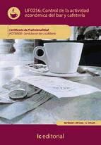 Portada de Control de la actividad económica en el bar y cafetería. HOTR0508 (Ebook)