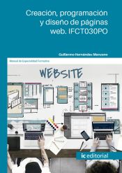 Portada de Creación, programación y diseño de páginas web. IFCT030PO