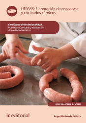 Portada de Elaboración de conservas y cocinados cárnicos - UF0355