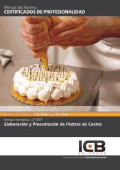 Portada de Elaboración y presentación de postres de cocina. hotr0509 - repostería