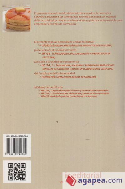 Elaboraciones básicas de productos de pastelería. hotr0109 - operaciones básicas de pastelería