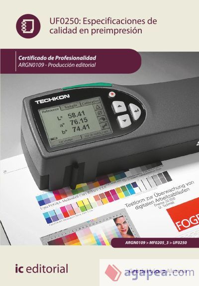 Especificaciones de calidad en preimpresi&oacute;n. ARGN0109 - Producci&oacute;n editorial