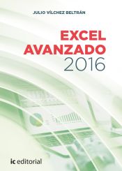 Portada de Excel avanzado 2016