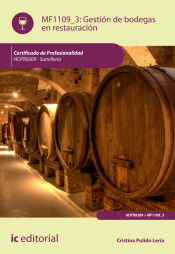 Portada de Gestión de bodegas en restauración. hotr0209. Sumillería