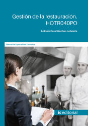 Portada de Gestión de la restauración. HOTR040PO