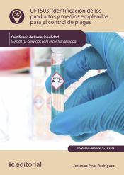 Portada de Identificación de los productos y medios empleados para el control de plagas. SEAG0110 - Servicios para el control de plagas