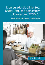 Portada de Manipulador de alimentos. Sector Pequeño Comercio y Ultramarinos. FCOM01