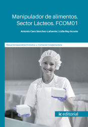 Portada de Manipulador de alimentos. sector lácteos. FCOM01