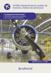 Portada de Mantenimiento auxiliar de motores y hélices de aeronaves. TMVO0109