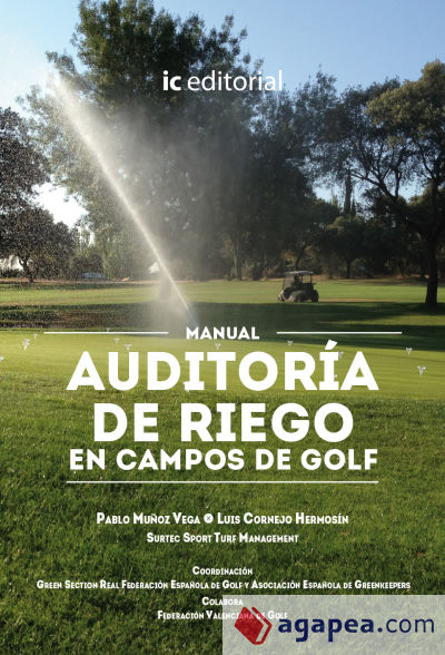 Manual auditoría de riego en campos de golf