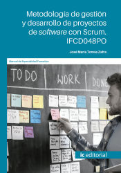 Portada de Metodología de gestión y desarrollo de proyectos de software con scrum. IFCD048PO