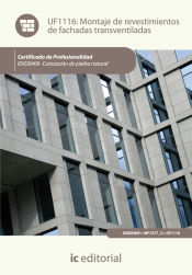 Portada de Montaje de revestimientos de fachadas transventiladas. iexd0409 - colocación de piedra natural