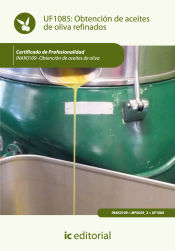 Portada de Obtención de aceites de oliva refinados. inak0109 - obtención de aceites de oliva