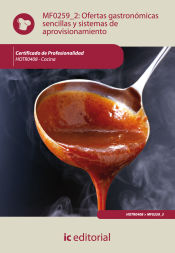 Portada de Ofertas gastronómicas sencillas y sistemas de aprovisionamiento. hotr0408 - cocina