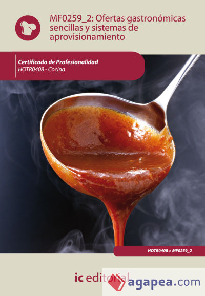 Ofertas gastronómicas sencillas y sistemas de aprovisionamiento. hotr0408 - cocina