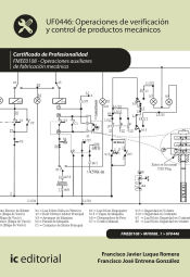 Portada de Operaciones de verificación y control de productos mecánicos. FMEE0108 - Operaciones auxiliares de fabricación mecánica