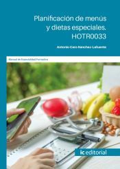 Portada de Planificaci&oacute;n de men&uacute;s y dietas especiales. HOTR0033