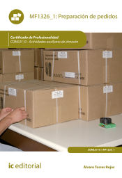 Portada de Preparación de pedidos. COML0110 - Actividades auxiliares de almacén