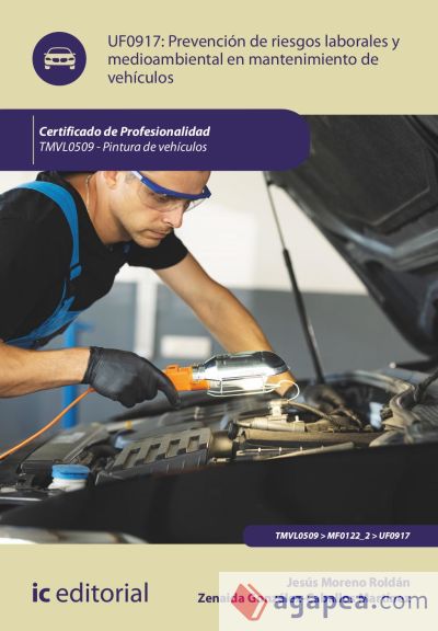 Prevención de riesgos laborales y medioambientales en mantenimiento de vehículos. TMVL0509 - Pintura de vehículos