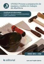 Portada de Proceso y preparación de equipos y medios en trabajos de albañilería. EOCB0209 (Ebook)