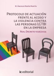 Portada de Protocolo de actuación frente al acoso y la violencia contra las personas LGTBI en la empresa. Real Decreto 1026/2024