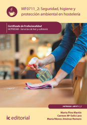 Portada de Seguridad e higiene y protección ambiental en hostelería. HOTR0508 - Servicios de Bar y Cafetería