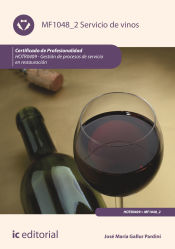 Portada de Servicio de vinos. HOTR0409 - Gestión de procesos de servicio en restauración