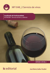 Portada de Servicio de vinos. HOTR0508 - Servicios de Bar y Cafetería