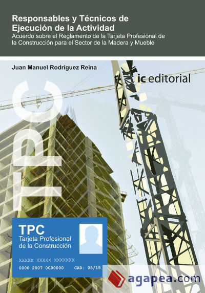 TPC Madera y Mueble - Responsables y técnicos de ejecución de la actividad