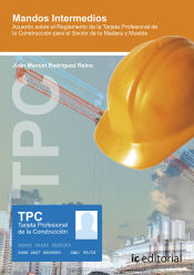 Portada de TPC Madera y mueble - Mandos intermedios