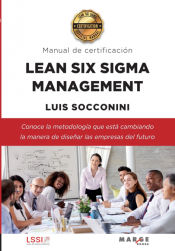 Portada de Lean Six Sigma Management. Manual de certificación