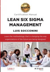 Portada de Lean Six Sigma Management. Certification Manual