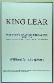 Portada de King Lear (Webster's Spanish Thesaurus Edition)