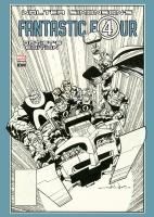 Portada de Walter Simonson's Fantastic Four Artist's Edition
