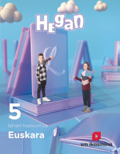 Portada de Euskara. Lehen Hezkuntza 5. Hegan