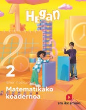 Portada de Koadernoa Matematika. Lehen Hezkuntza 2. Hegan