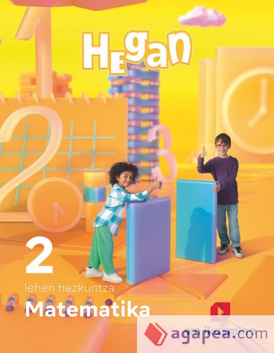 Matematika. Lehen Hezkuntza 2. Hegan